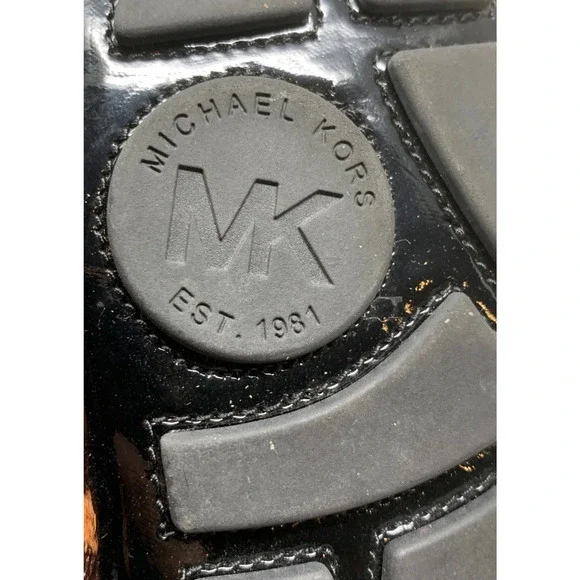 Michael x Michael Kors Fulton Leopard Calf Hair Driving Moccasins Flats Sz 6.5 - Picture 12 of 12